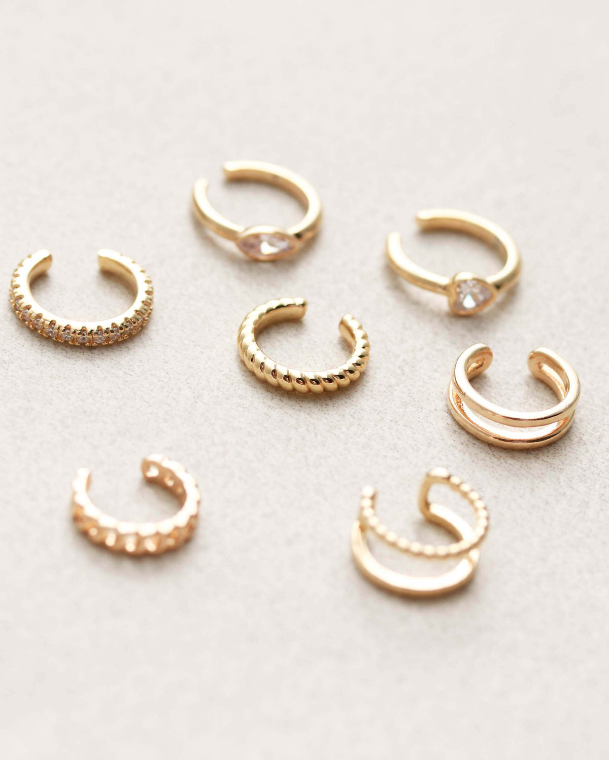 Tom Design Earring Cuff in 18k gold.
