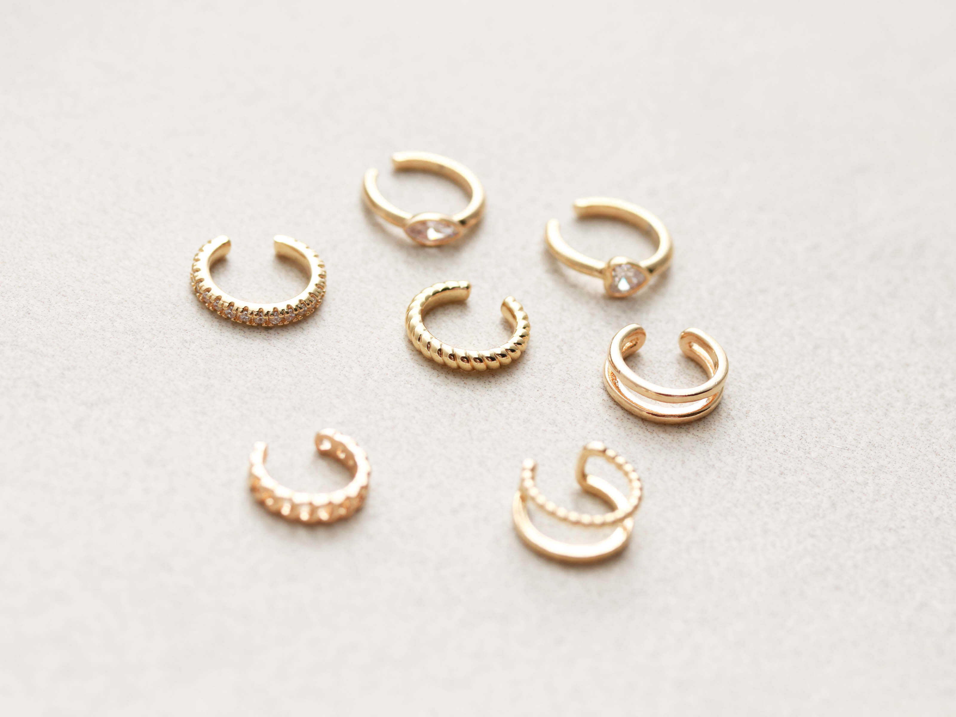 Tom Design Earring Cuff in 18k gold.