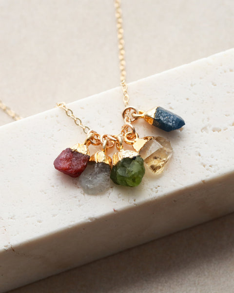 Gemstone Birthstone Necklace – Lorren Mae