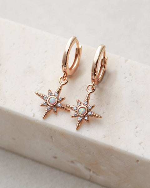 Starburst Huggie Earrings – Lorren Mae