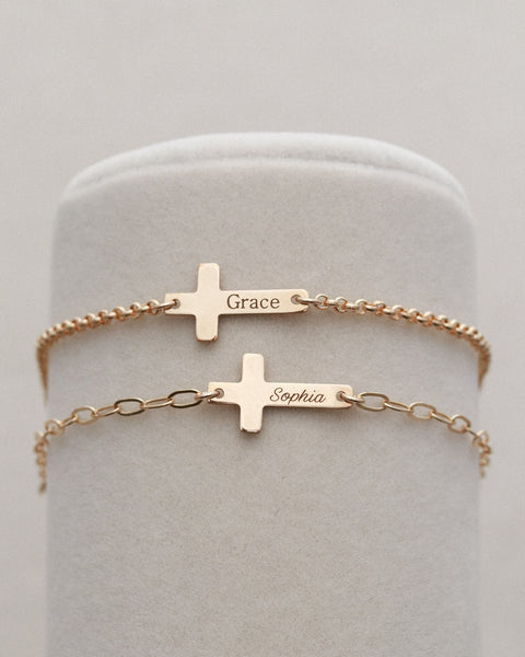 メンズ Engreve The Cross IX 511-9G wristband