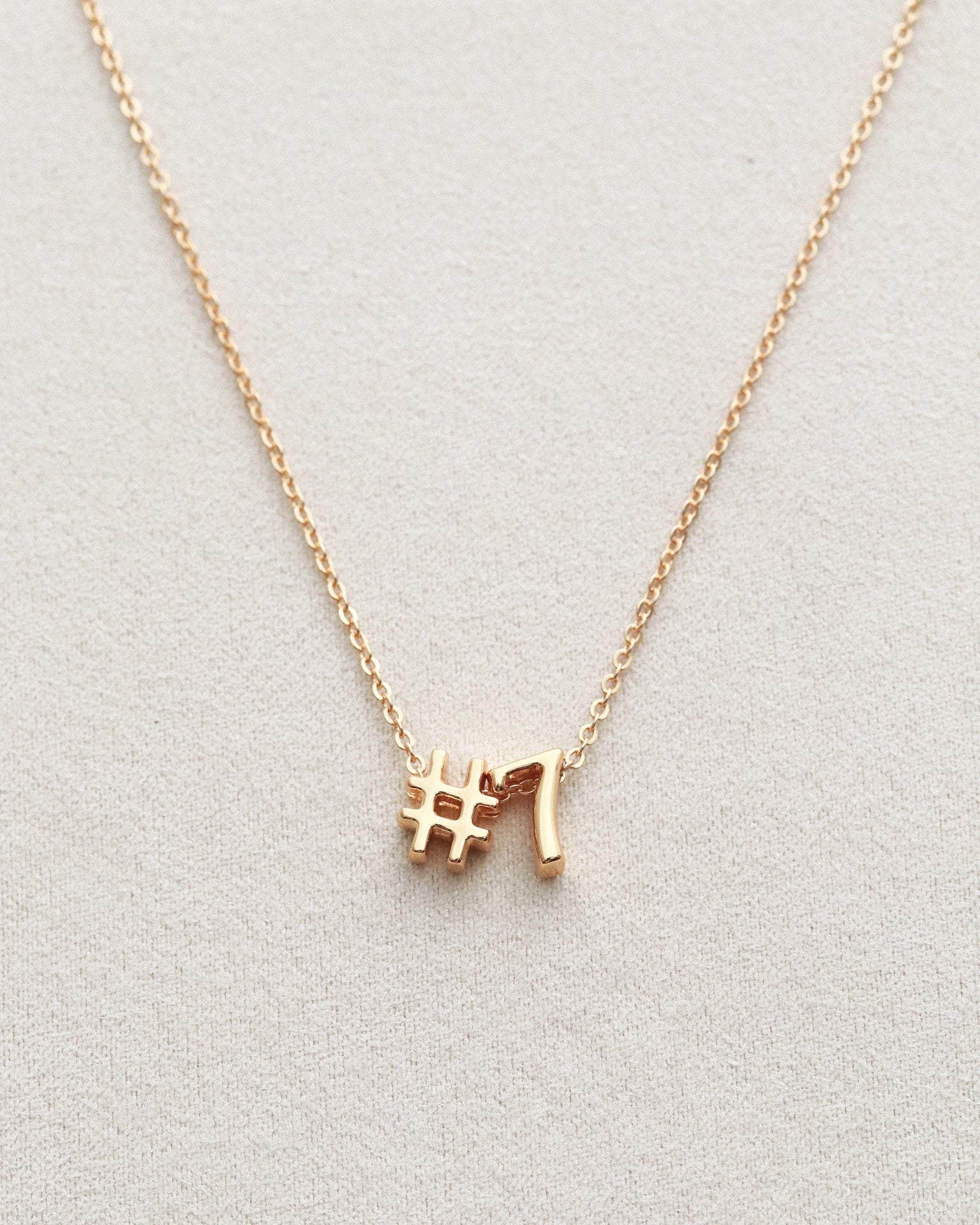 Number Necklace – Lorren Mae